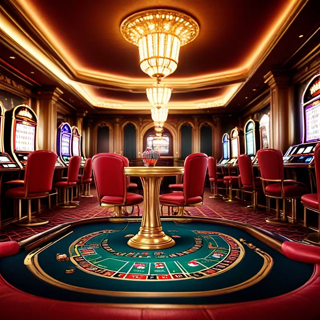 Elegant Casino Interior