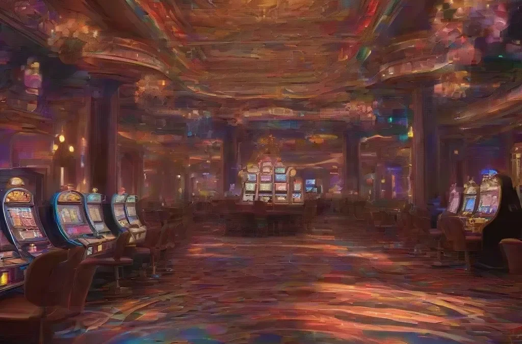 Vibrant Casino Night